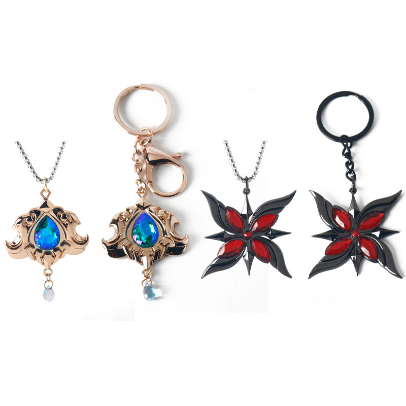 Брелки из аниме-сплава, ожерелья