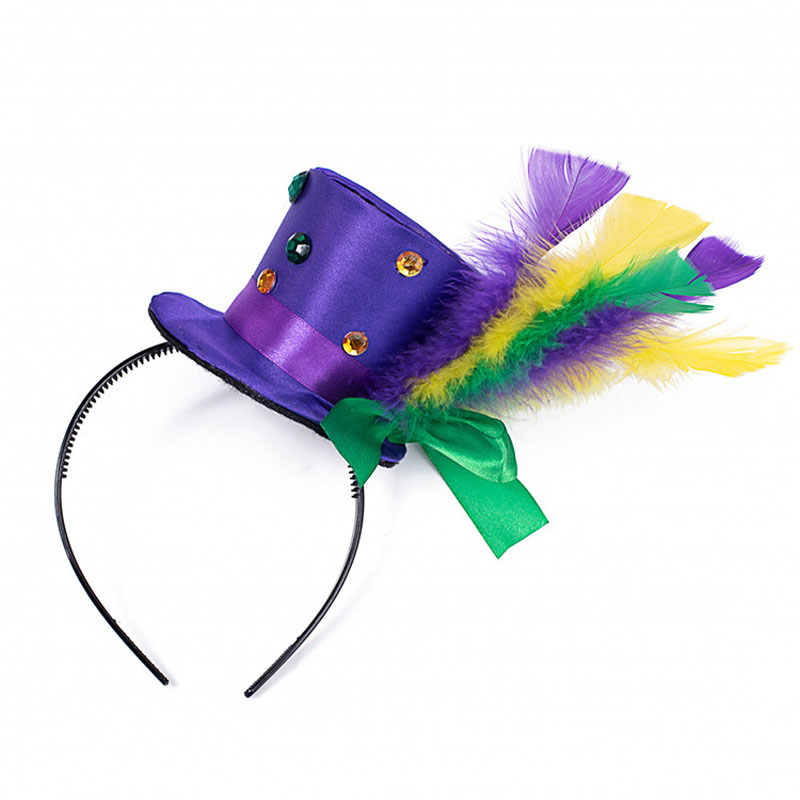 Mardi Gras Peatherпонка для украшения для вечеринок