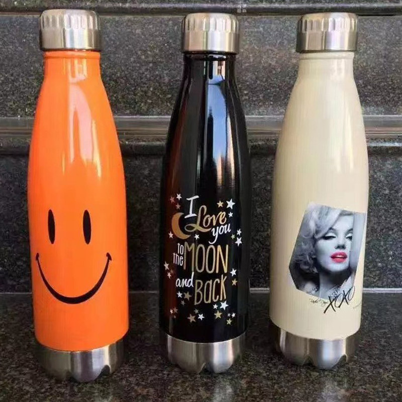 Бутылка для воды на открытом воздухе емкостью 500 мл для пеших прогулок